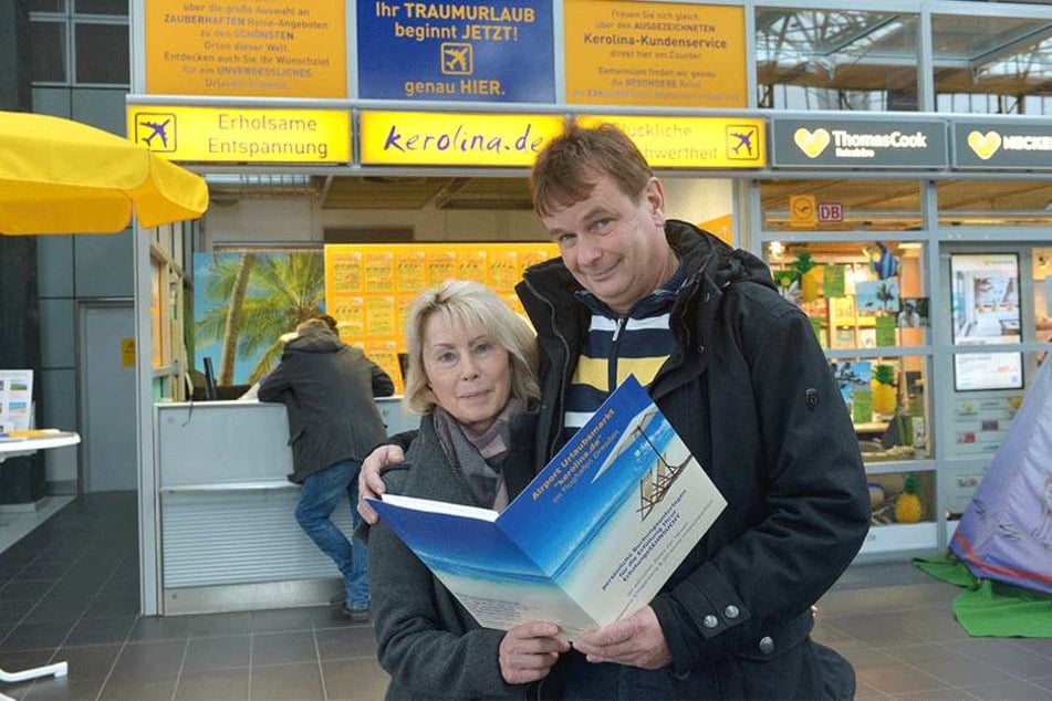 Cornelia Adam (54) und Lutz Volkmer (57).