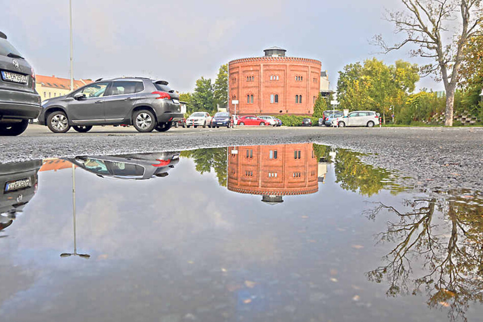 Der Parkplatz am Alten Gasometer wird gesperrt, das Areal für über 700 000
Euro umgebaut.