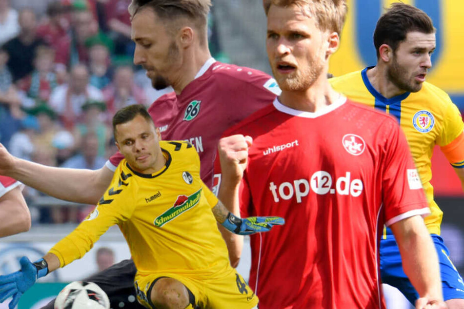 Bei den vier Neuzugängen Gikiewicz (v.l.n.r.), Hübner, Andersson und Reichel wird es wohl nicht bleiben. (Bildmontage)
