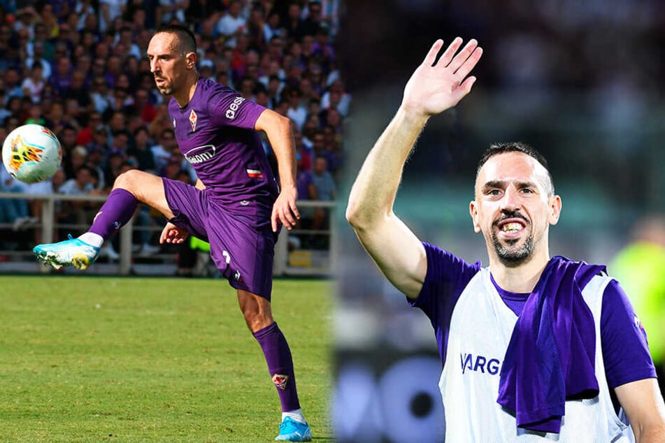 Franck Ribery hat sich auf Anhieb in der Serie A beim AC Florenz zurechtgefunden.
