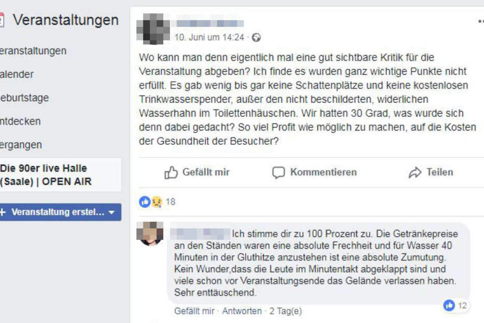 In den Beiträgen der Veranstaltung sind sich die User einig: Es lief einiges schief.