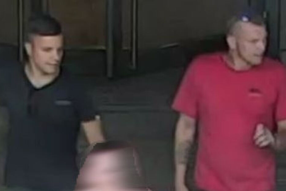 Fahndung nach Gewalttat: Wer erkennt diese beiden Männer?