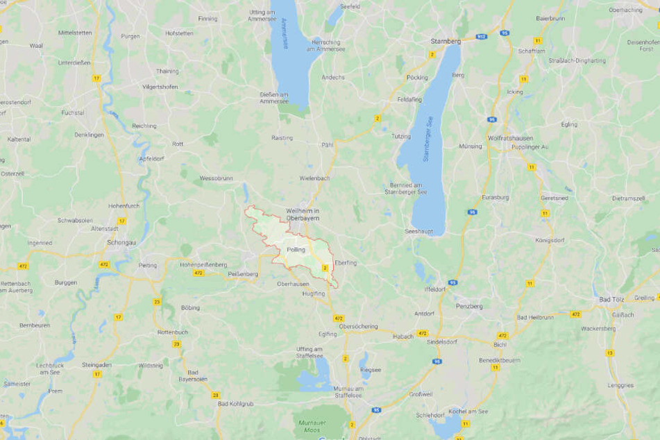 Der Vorfall ereignete sich im oberbayerischen Polling.