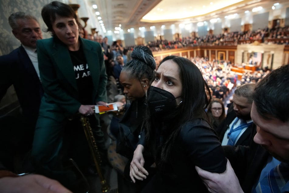 Aliya Rahman, a guest of Congresswoman Ilhan Omar, was arrested for standing up during President Donald Trump's State of the Union address.