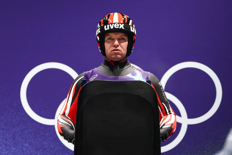 Der österreichische Rennrodler Wolfgang Kindl freut sich darauf, Frau und Kind in die Arme schließen zu können.