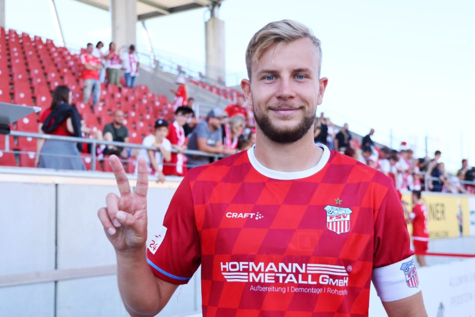 Max Somnitz (22) bleibt zwei weitere Jahre beim FSV Zwickau.