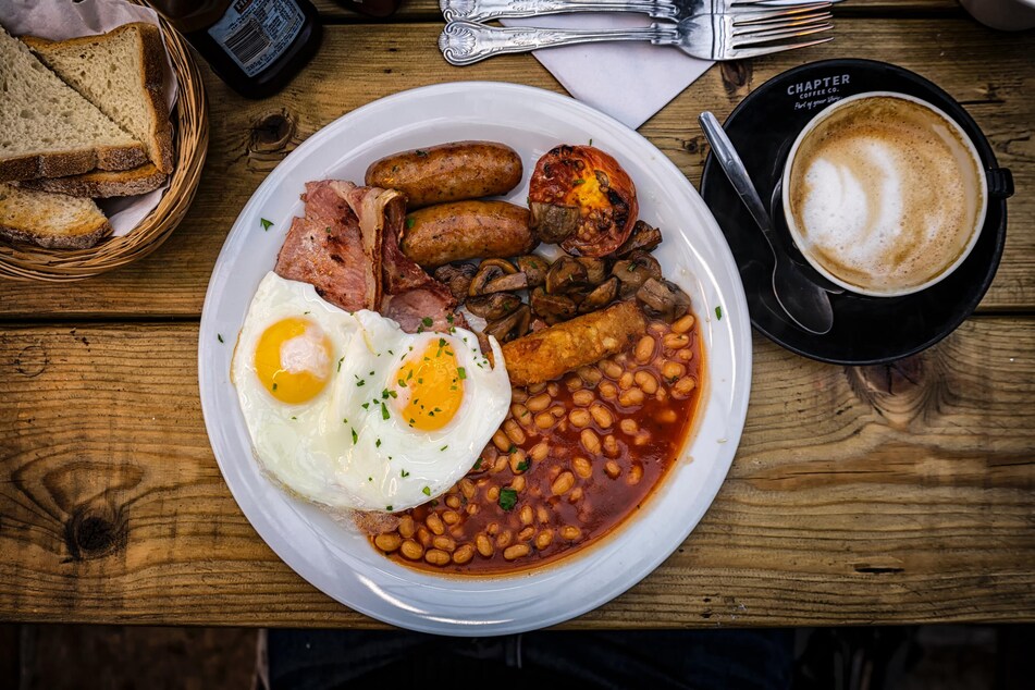 There's nothing better than a full English breakfast, especially in winter.