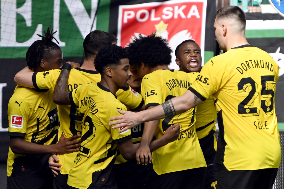 Borussia Dortmund ging per Doppelschlag mit 2:0 in Führung.
