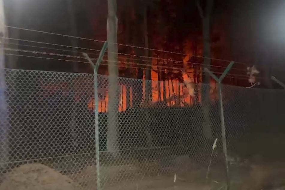 Am 4. August 2022 war ein verheerendes Feuer auf dem Sprengplatz Grunewald ausgebrochen.