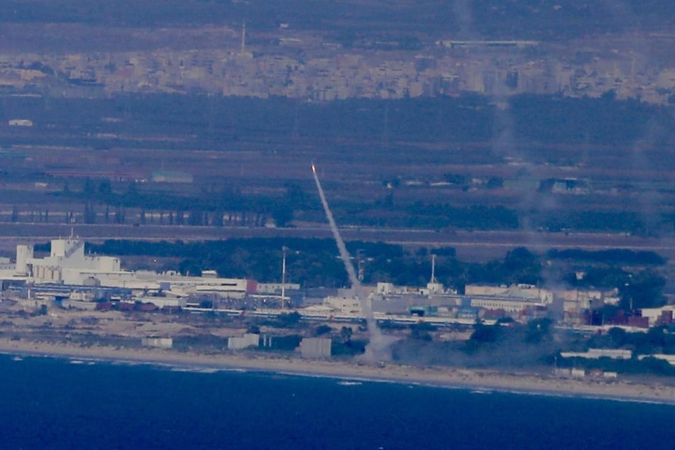 Über der israelischen Hafenstadt Haifa wurden Raketen aus dem Libanon abgefangen. (Archivbild)