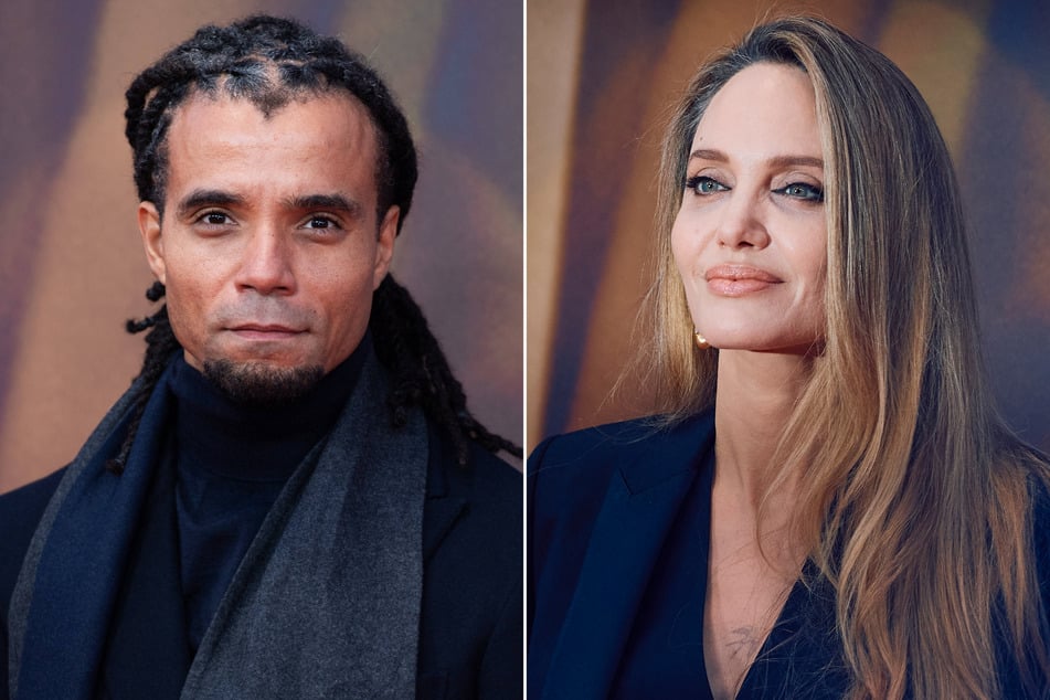 Has Angelina Jolie (r.) found new love after her bitter legal battle with ex-husband Brad Pitt? Rumor has it she's getting close with rapper Akala!