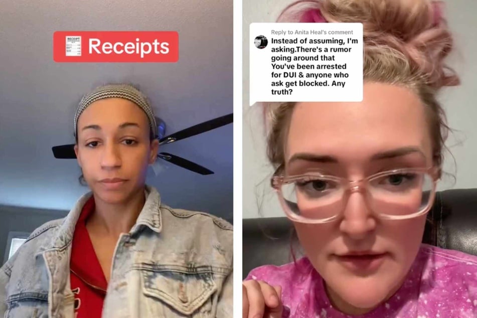 The feud with Grayson put Lauren's social media presence under a microscope, with TikTokers like Bekah Day (l.) digging into her web usage.