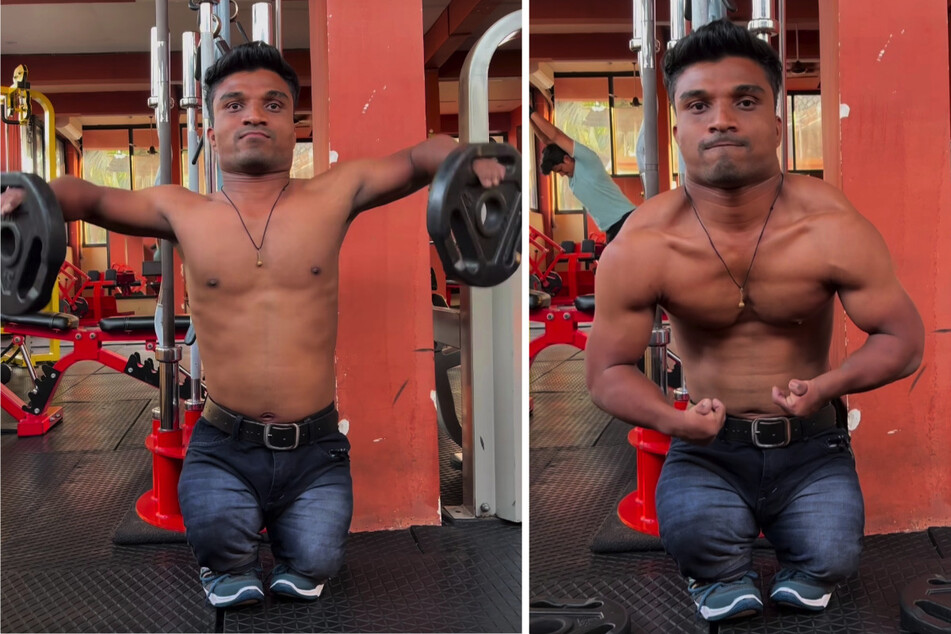 Seit Februar 2021 gilt Pratik Vitthal Mohite (28) offiziell als kleinster Bodybuilder der Welt.