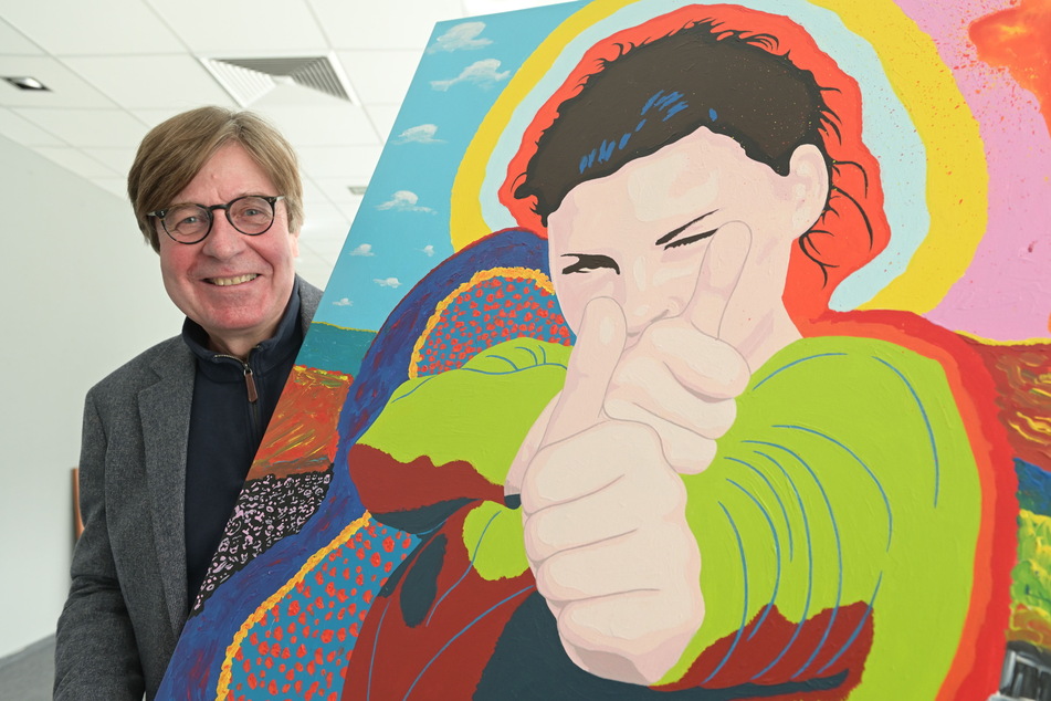 Bernd Weise (65) plant in seiner gleichnamigen Galerie eine Schaufenster-Ausstellung.