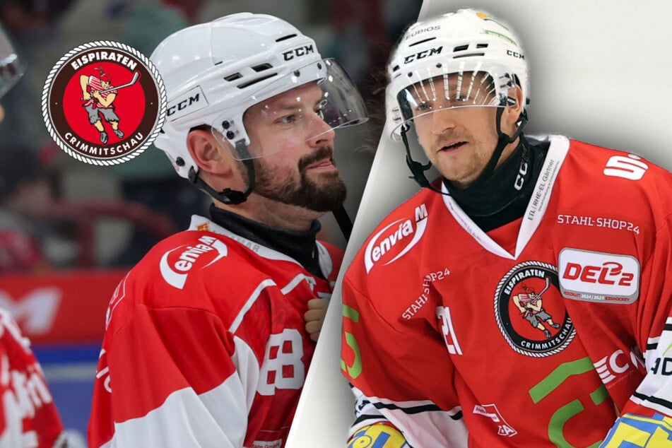 Eispiraten Crimmitschau: Diese beiden Spieler bleiben
