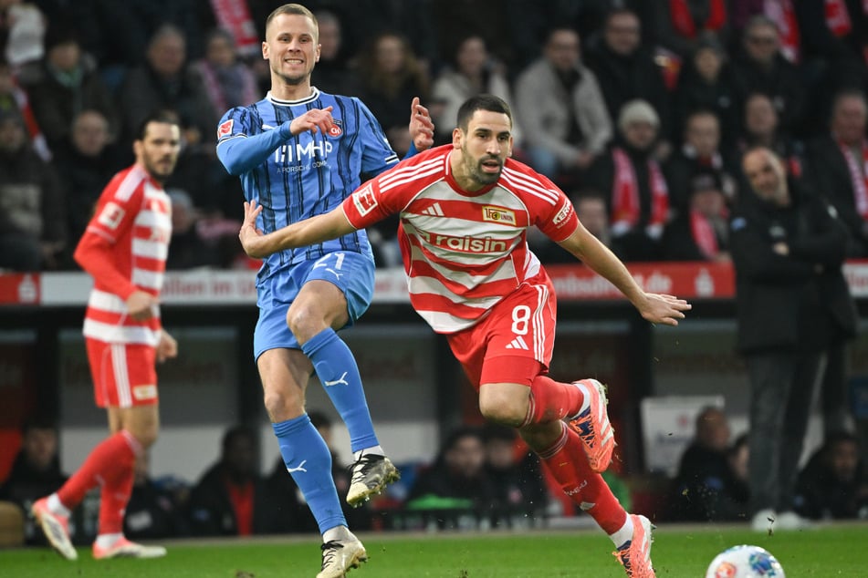 Torschütze Rani Khedira (32, r.) war wieder vorne und hinten zu finden.
