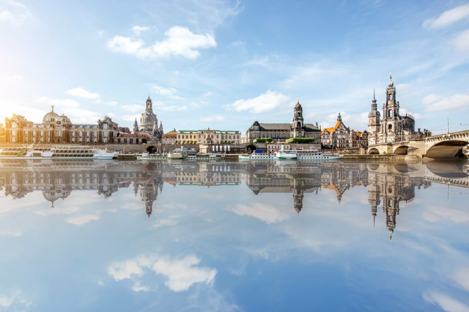 Sachsens malerische Landeshauptstadt Dresden.