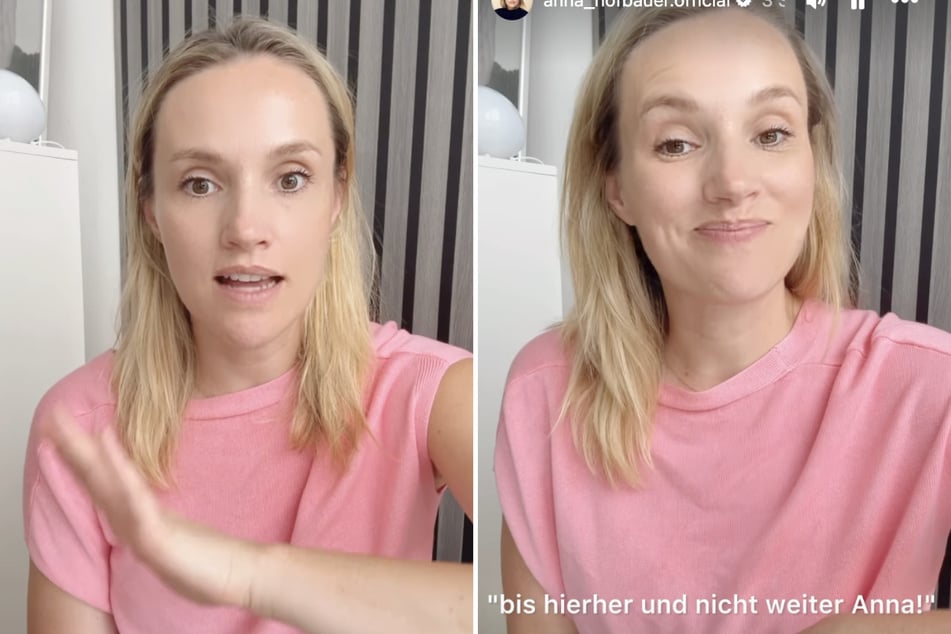 Schauspielerin Anna Hofbauer (37) meldete sich am Freitagabend nach einer Auszeit zurück.