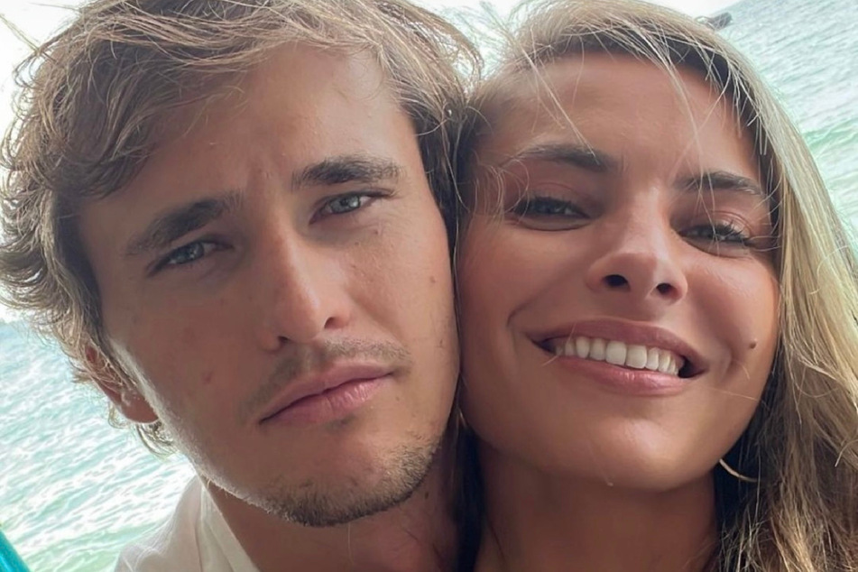 Trennungsgerüchte weggekuschelt: Sophia Thomalla (32) und Alexander Zverev (25).
