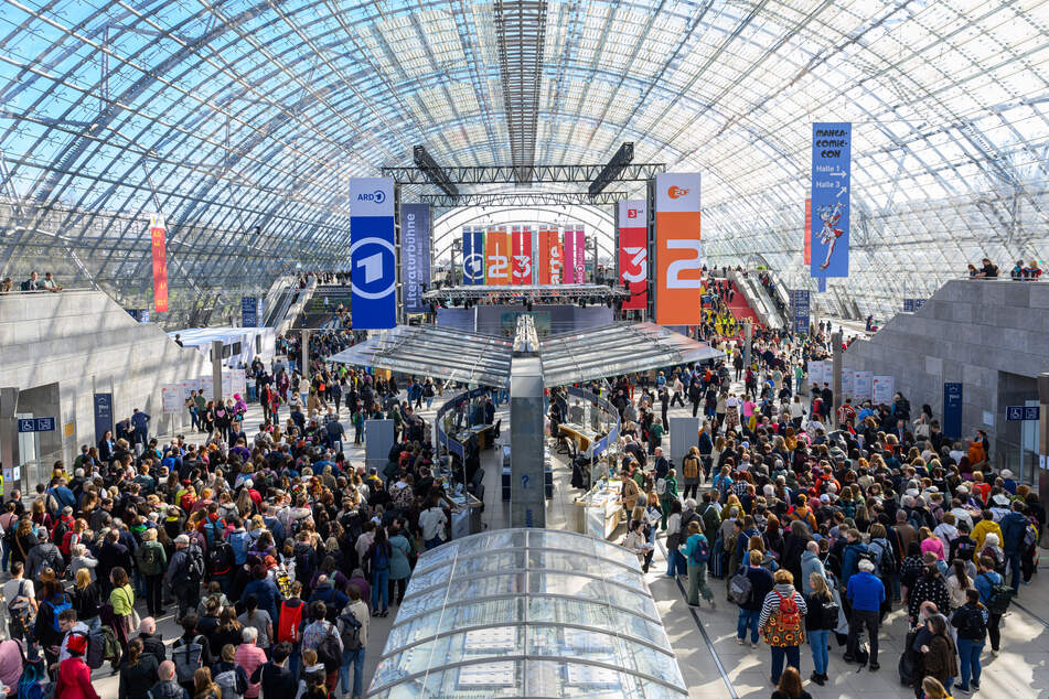 Die Vorbereitungen für die Leipziger Buchmesse laufen bereits auf Hochtouren.