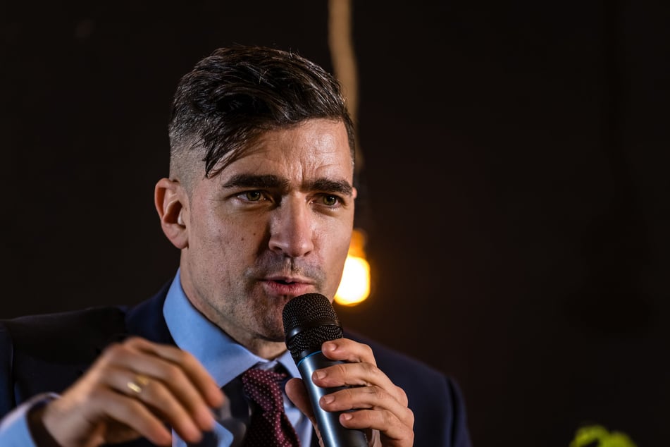 Martin Sellner (37) ist im Thüringer Landtag zu Gast.