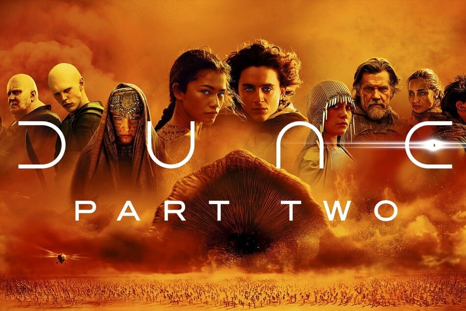 Ein Filmplakat zu "Dune: Part Two".