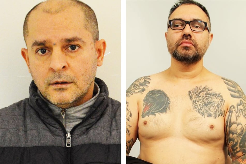 Die Montage zeigt die beiden gesuchten Verdächtigen: Drmaku Ibus (55, l.) und Sabanovic Racip (58). Beide wurden im früheren Jugoslawien geboren.