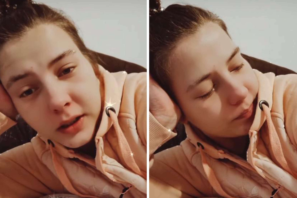 Sarafina Wollny (26) berichtete am Dienstag in ihrer Instagram-Story, dass sie und ihre Familie derzeit mit einer fiesen Erkältung flach liegen.