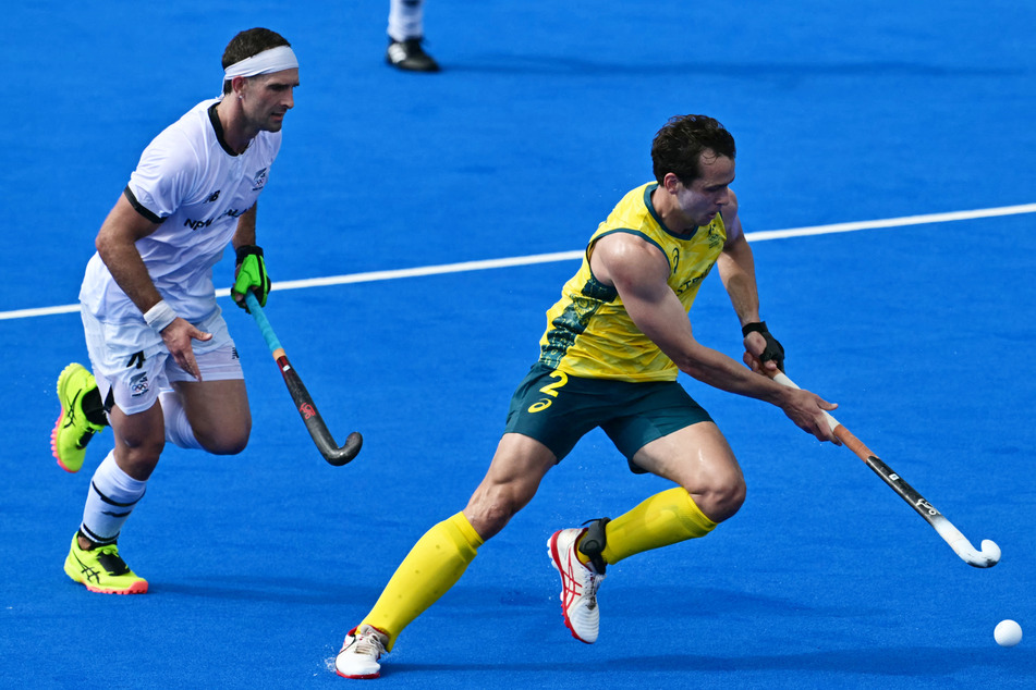 Tom Craig (r.) und die australische Hockey-Nationalmannschaft scheiterten im Viertelfinale an den Niederlanden.