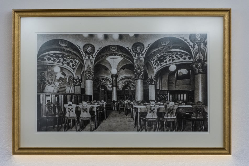 So sah der historische "Augustiner Keller" unterm Central-Theater auf der Waisenhausstraße aus.