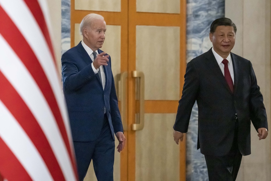 US-Präsident Joe Biden (79, l.) und Chinas Staats- und Parteichef Xi Jinping (69).