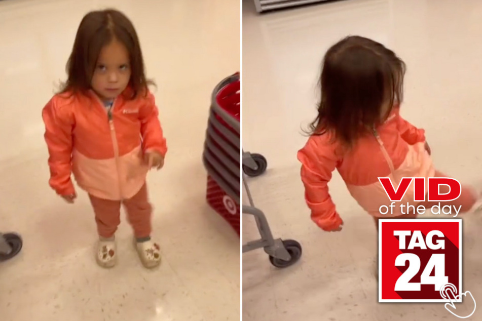 Today's Viral Video of the Day showcases the perfect example of where a toddler's temper tantrum could likely end up.