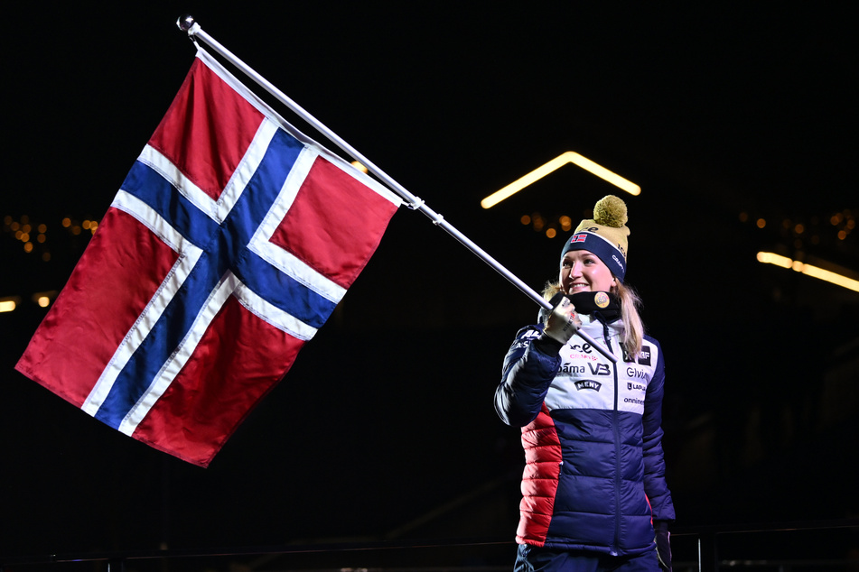 Marte Olsbu Røiseland (32) macht ebenfalls Schluss. Die Norwegerin läuft auch nur noch die letzten drei Rennen in Oslo.