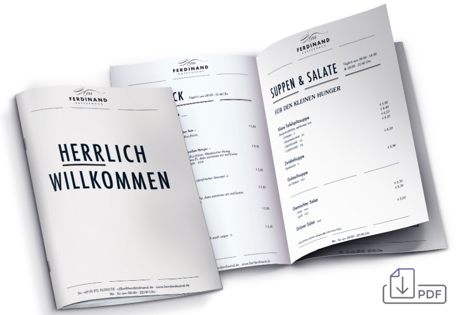 Anklicken und schauen, welche Leckereien bei Herr Ferdinand auf Euch warten!