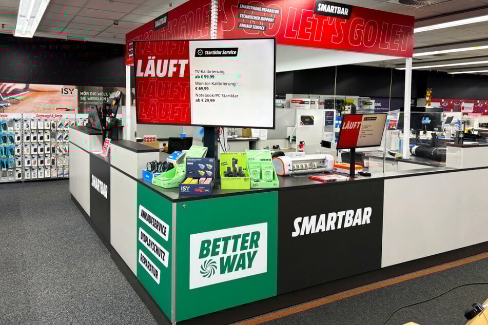 Der neue MediaMarkt im LEO-Center in Leonberg.