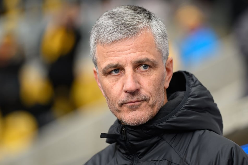 Aue Coach Jens Härtel (56) hat nun einen neuen Sport-Geschäftsführer an seiner Seite.