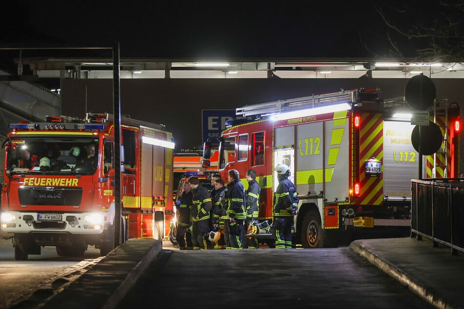 Die Feuerwehr war mit starken Kräften im Einsatz.