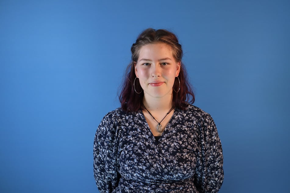 Amy Kirchhoff (18) ist Vorsitzende des Landesschülerrates Sachsen.