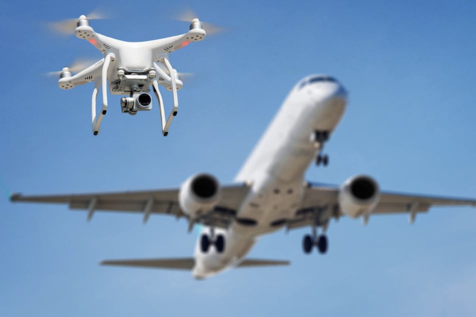 Drohnen dürfen in der Nähe von Flughäfen generell nicht betrieben werden. (Symbolbild)