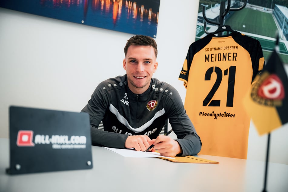 Robin Meißner durfte sich zwar über seine Verlängerung freuen, auf dem Platz lief es in der Rückrunde aber nicht mehr.