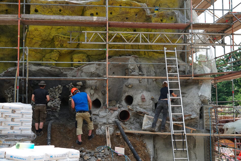 Viele Seevögel nutzen Klippen und Felsen als Brutplätze und brüten in Höhlen. Das soll in der neuen Anlage ermöglicht werden.