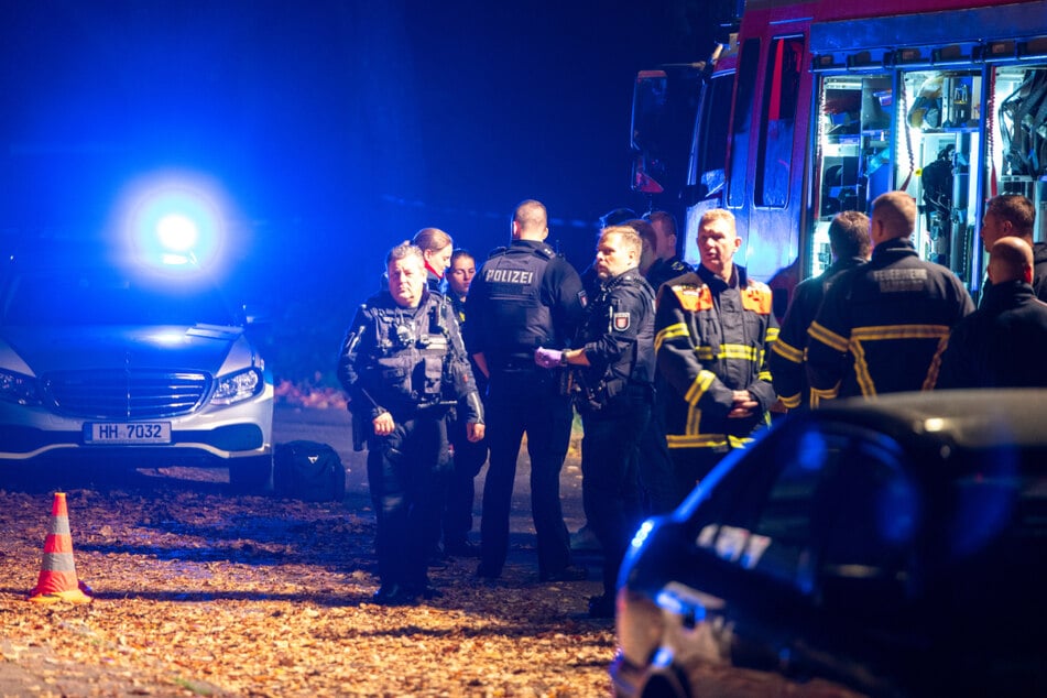 Die Polizei war mit zahlreichen Beamten im Einsatz.