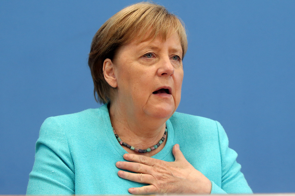 Bundeskanzlerin Angela Merkel (67, CDU).