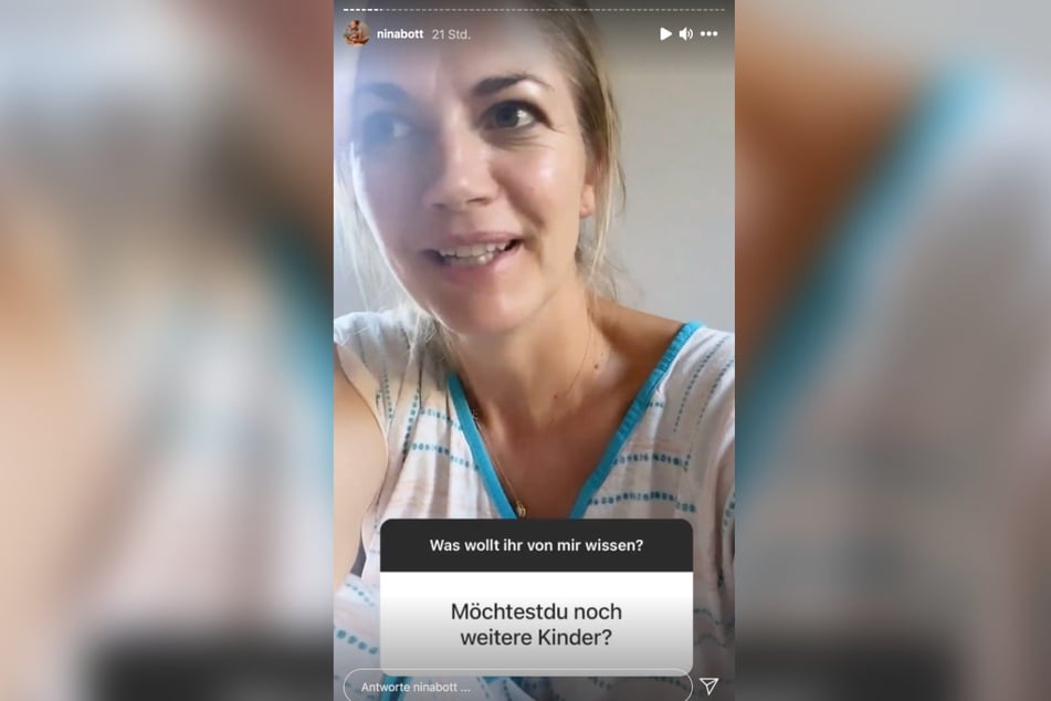 Auf Instagram stellt sich Nina Bott (43) den Fragen der Fans.