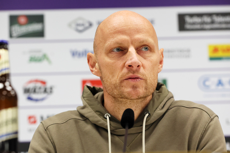 Aue-Sportchef Matthias Heidrich (45) freut sich auf die Zusammenarbeit mit Pavel Dotchev.