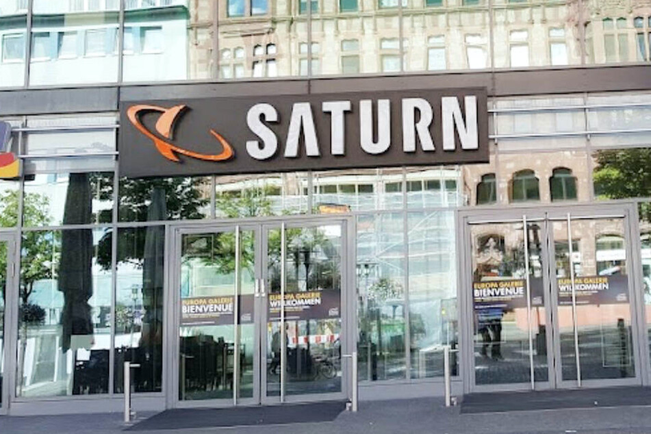 Saturn Saarbrücken auf der Triererstraße 1.