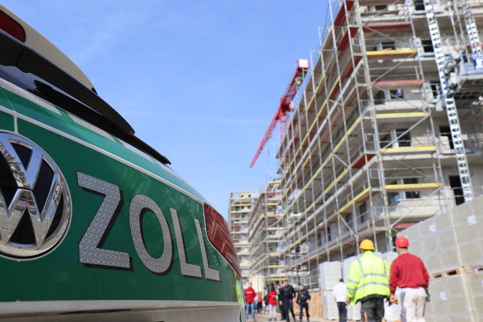 Der Zoll prüfte insgesamt 12 Baustellen in Leipzig, Dresden, Görlitz und Döbeln.