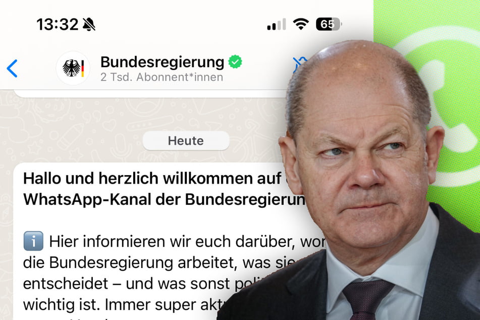 Inklusive Kanzler-Sprachnachricht! Regierung jetzt mit eigenem WhatsApp-Kanal