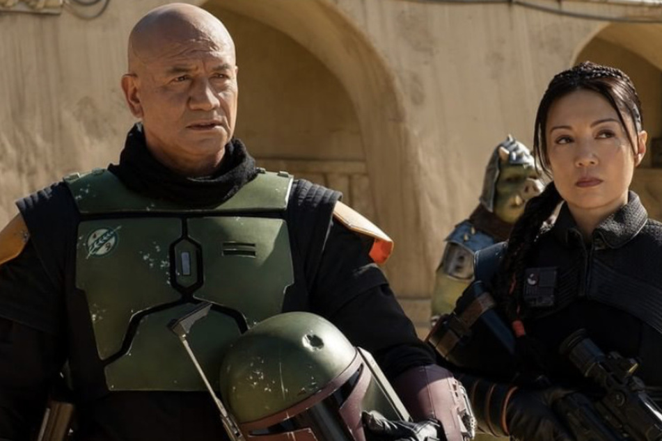 Temuera Morrison and Ming-Na Wen reprise their roles as Boba Fett and Fennec Shand in the Disney+ series, The Book Boba Fett.