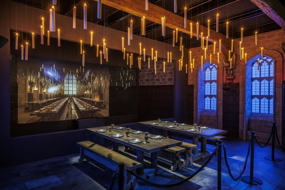 Die "Große Halle"-Galerie zeigt den großen Saal im Hogwarts-Schloss.